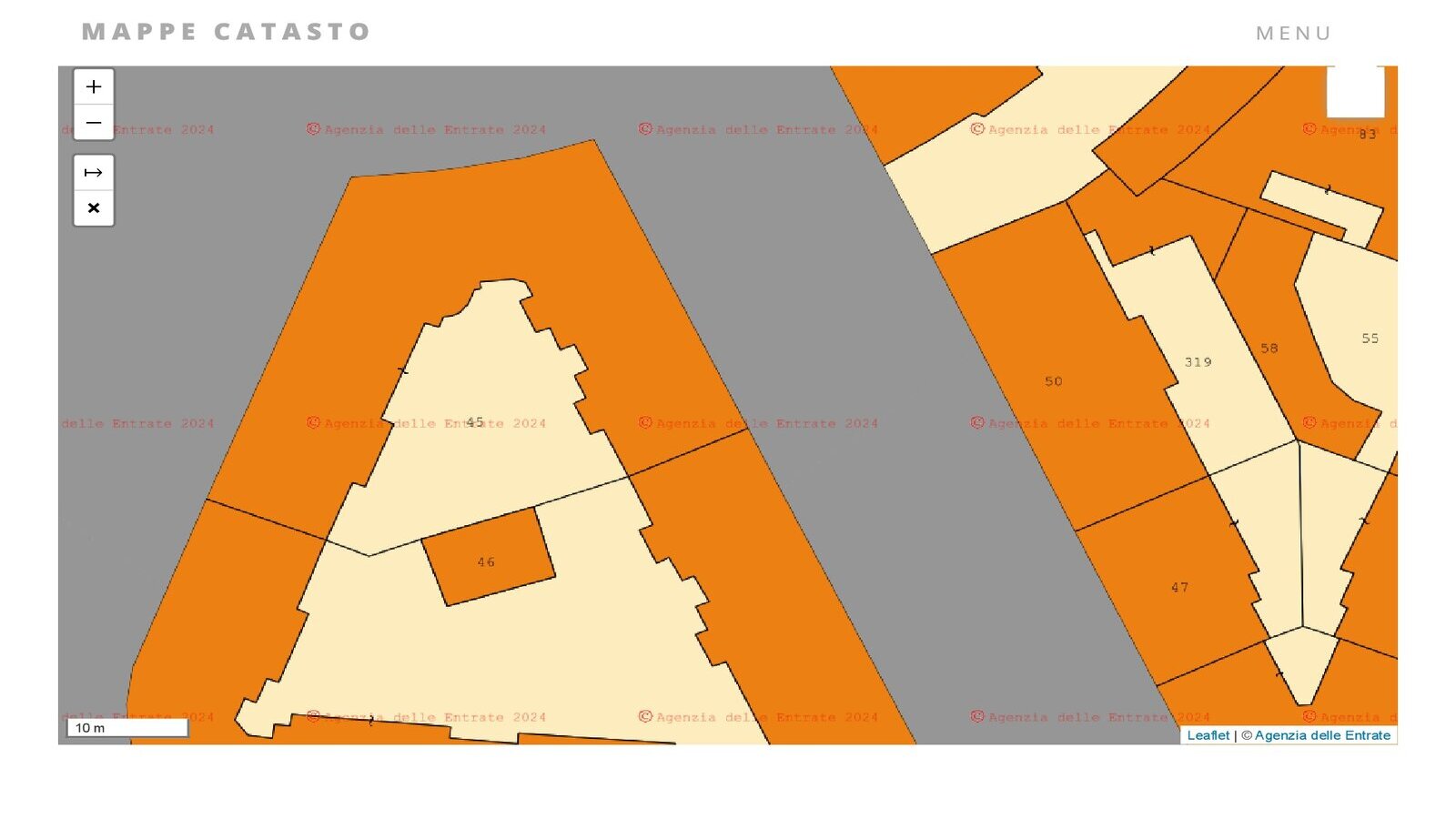 MAPPE CATASTO